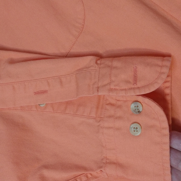 Land's End button up shirt. Size M (15-15.5) - Picture 5 of 8